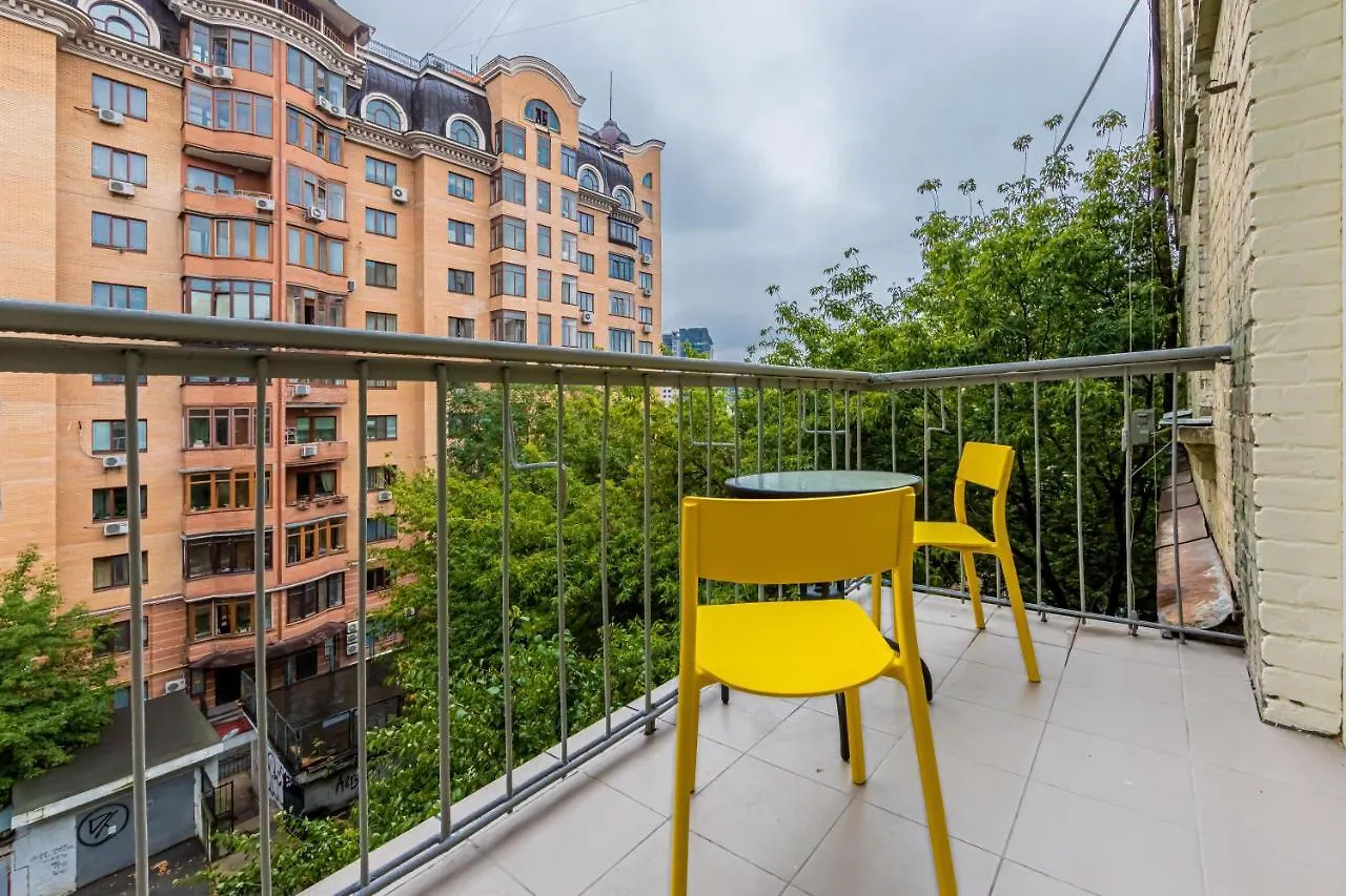 Kyiv Saksahanskoho Apart Hotel Daire